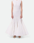 Broderie maxi dress