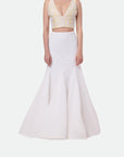 Broderie maxi skirt